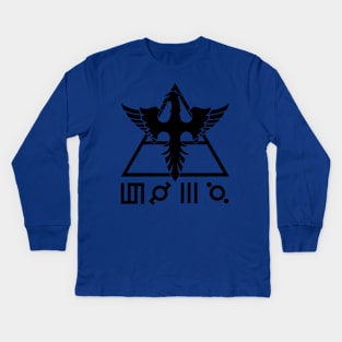 eagle mars Kids Long Sleeve T-Shirt